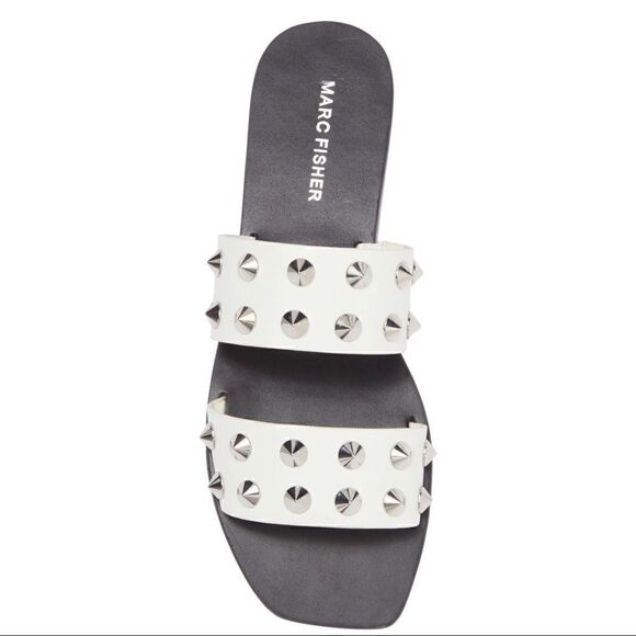 Marc Fisher | Bolive Studded Flat Sandals - Picture 1 of 5
